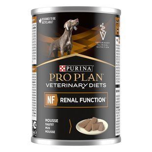 Вологий корм для собак з патологією нирок та печінки Pro Plan Veterinary Diets NF, 400г 00-00001066 фото