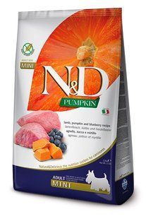 Сухой корм Farmina Grain Free ягнёнок, тыква и черника 7 кг 00-00003666 фото