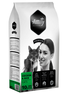 Корм сухий для котів Amity Sterilized Курка 10 кг 00-00015422 фото