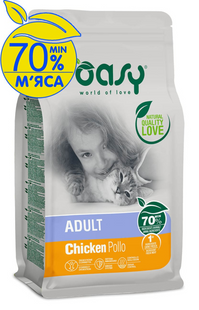 Корм сухий для котів OASY LIFESTAGE Sterilized Курка 7,5 кг 00-00015824 фото