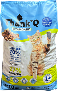 Корм сухий для котів Thank&rsquo;Q з рибою 10 кг СП-00000883 фото